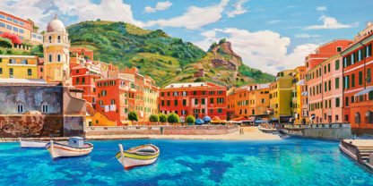 ADRIANO GALASSO - Vernazza al Sole