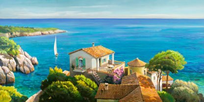 ADRIANO GALASSO - Villa sul Mediterraneo