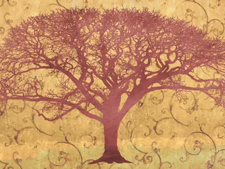 ALESSIO APRILE - Tree on a Gold Brocade