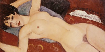 AMEDEO MODIGLIANI - Reclining Nude (detail)