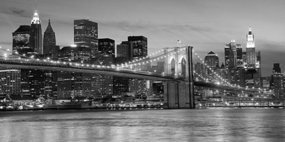 ANONYMOUS - Brooklyn Bridge at Night