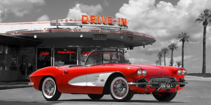 GASOLINE IMAGES - Historical diner, USA