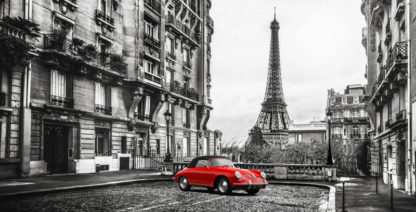 GASOLINE IMAGES - Roadster in Paris (Rouge)