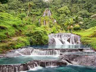 PANGEA IMAGES - Waterfall in Santa Rosa de Cabal, Colombia