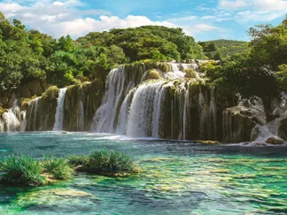 PANGEA IMAGES - Waterfall in Krka National Park, Croatia