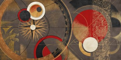 ARTURO ARMENTI - Orbite Spaziali (Rosso)