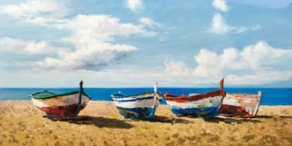 PIERRE BENSON - Boats on the Beach