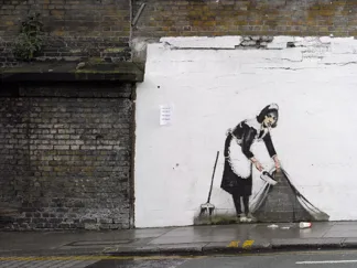 ANONYMOUS (ATTRIBUTED TO BANKSY) Regents Park Rd, Camden, London