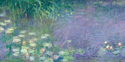 CLAUDE MONET -Morning (detail I)