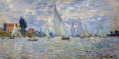 CLAUDE MONET - Régates à Argenteuil