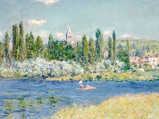 CLAUDE MONET - Vetheuil
