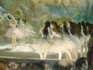 EDGAR DEGAS - Ballet at the Paris Opéra