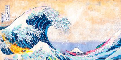 ERIC CHESTIER - Hokusai's Wave 2.0 (Detail)