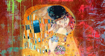 ERIC CHESTIER - Klimt's Kiss 2.0 (detail)