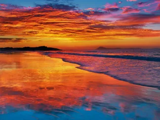 FRANK KRAHMER - Sunset, North Island, New Zealand