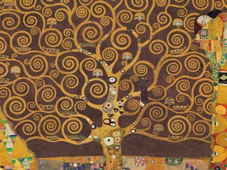 GUSTAV KLIMT - Tree of Life (Brown Variation)