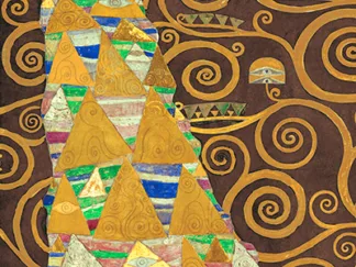 GUSTAV KLIMT - Tree of Life (Brown Variation) I