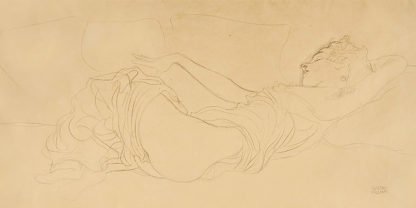GUSTAV KLIMT - Sleeping Woman