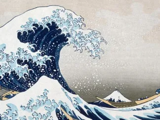 KATSUSHIKA HOKUSAI - The Wave off Kanagawa (detail)