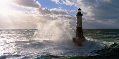 JEAN GUICHARD - Phare d'Ar-Men près de l'île de Sein