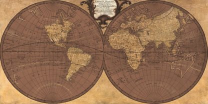 JOANNOO - Gilded World Hemispheres II