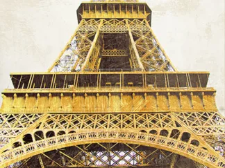 JOANNOO - Gilded Eiffel Tower