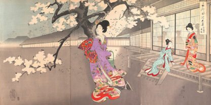 YOSHU (HASHIMOTO) CHIKANOBU - Chiyoda Castle
