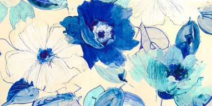 KELLY PARR - Toile Fleurs