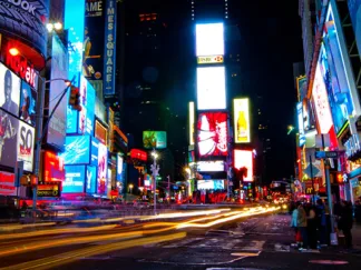 LUDO H - Times Square by Night