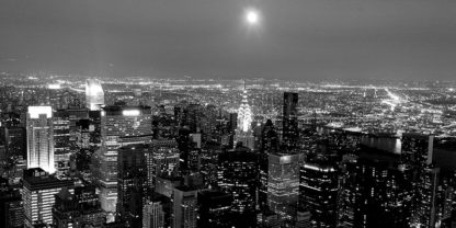 MICHEL SETBOUN - Aerial View of Manhattan, NYC