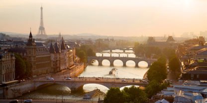MICHEL SETBOUN - Bridge over the Seine River, Paris