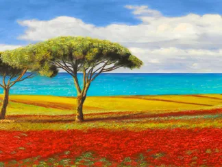 ANGELO MASERA - Mediterraneo (detail)