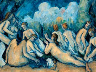 PAUL CEZANNE - The Bathers (detail)