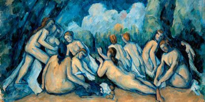 PAUL CEZANNE - The Bathers (detail)