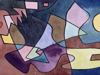PAUL KLEE - Dramatic Landscape
