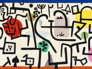PAUL KLEE - Rich Harbour (detail)