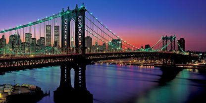 RICHARD BERENHOLTZ - Manhattan Bridge and Skyline