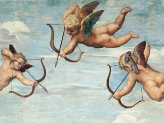 RAFFAELLO - Trionfo di Galatea (detail)