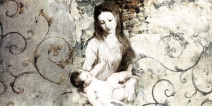 SIMON ROUX - Madonna and Child (after Van Dyck)