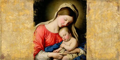 SIMON ROUX - Holy Virgin (After Sassoferrato)