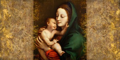 SIMON ROUX - Holy Virgin (Italian school)