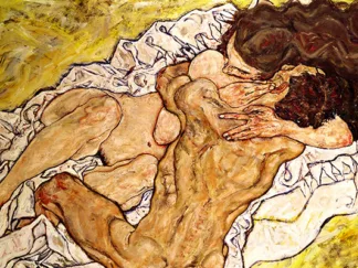 EGON SCHIELE - The Embrace