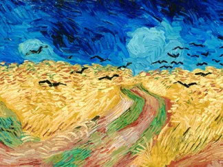 VINCENT VAN GOGH - Wheat Field with Crows