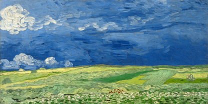 VINCENT VAN GOGH - Wheatfield under Thunderclouds