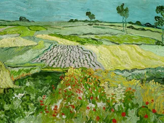 VINCENT VAN GOGH - La Plaine d'Auvers