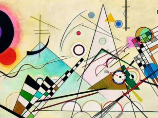 WASSILY KANDINSKY - Composition VIII (detail)
