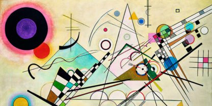 WASSILY KANDINSKY - Composition VIII (detail)