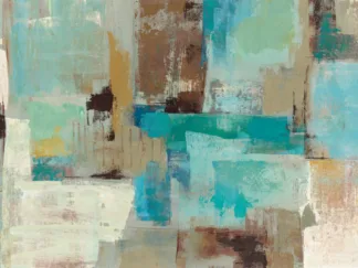SILVIA VASSILEVA - Teal and Aqua Reflection