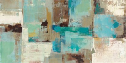 SILVIA VASSILEVA - Teal and Aqua Reflection