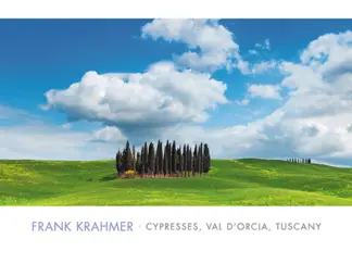 FRANK KRAHMER - Cypresses, Val d'Orcia, Tuscany